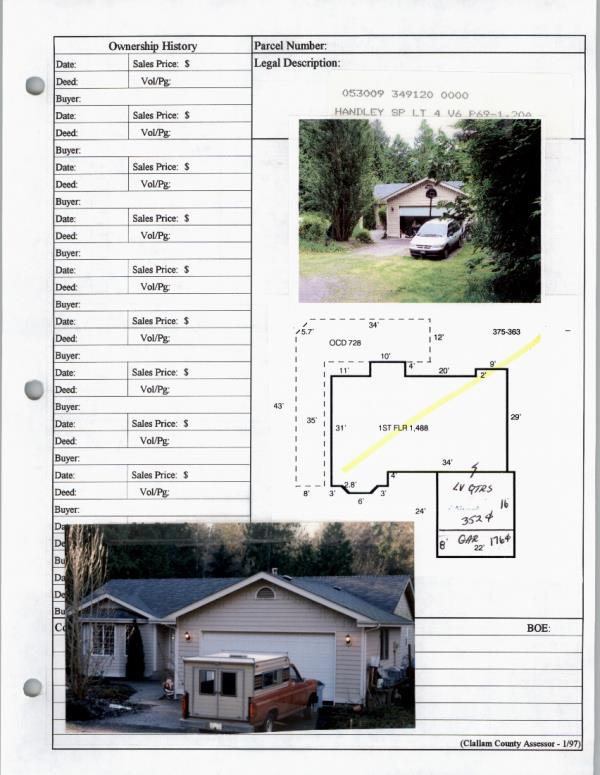 Clallam County Assessor & Treasurer Property Details 44 UNION